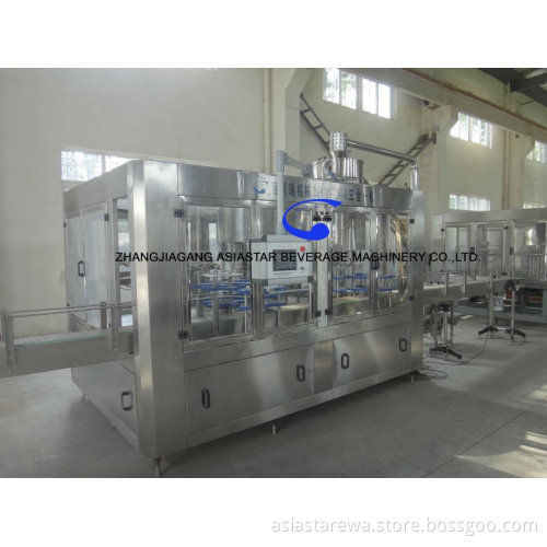 10L Barrelled Water Monoblock Rinsing Filling Capping Machine
